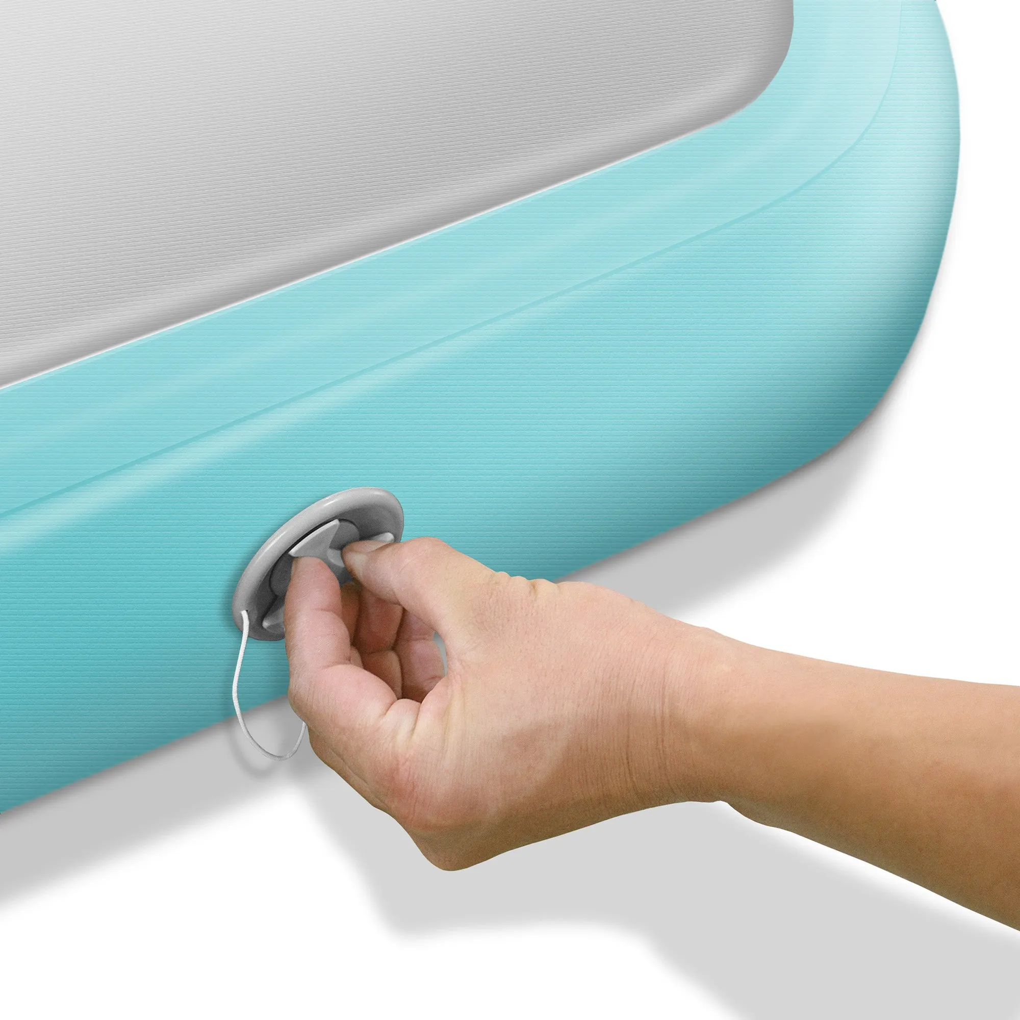 Air Tumble Mat - Inflatable Track for Gymnastics, with Electric Pump