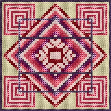 FREE PDF CHART - Hannah's Geometry by Han's Lil' XStitch Treats