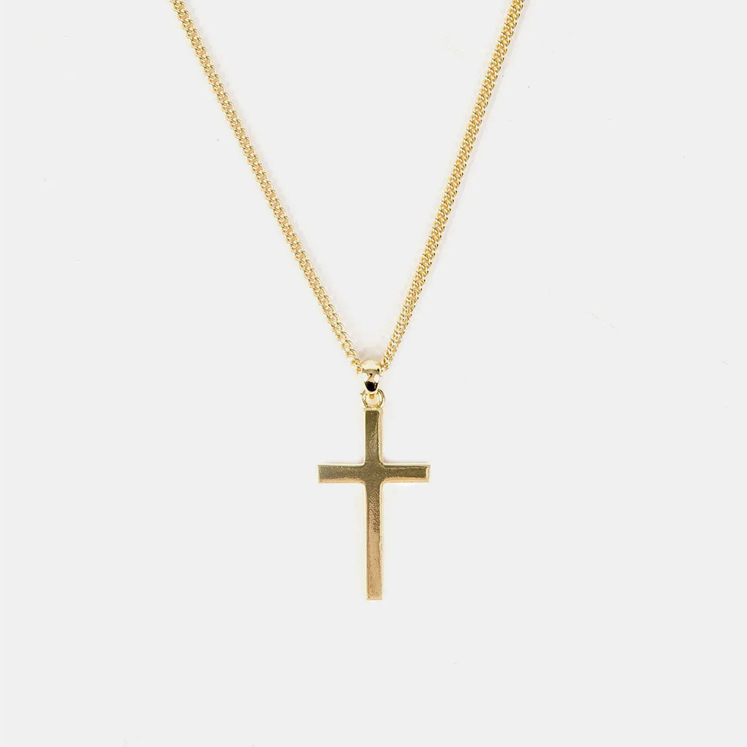 Gold Cross Necklace