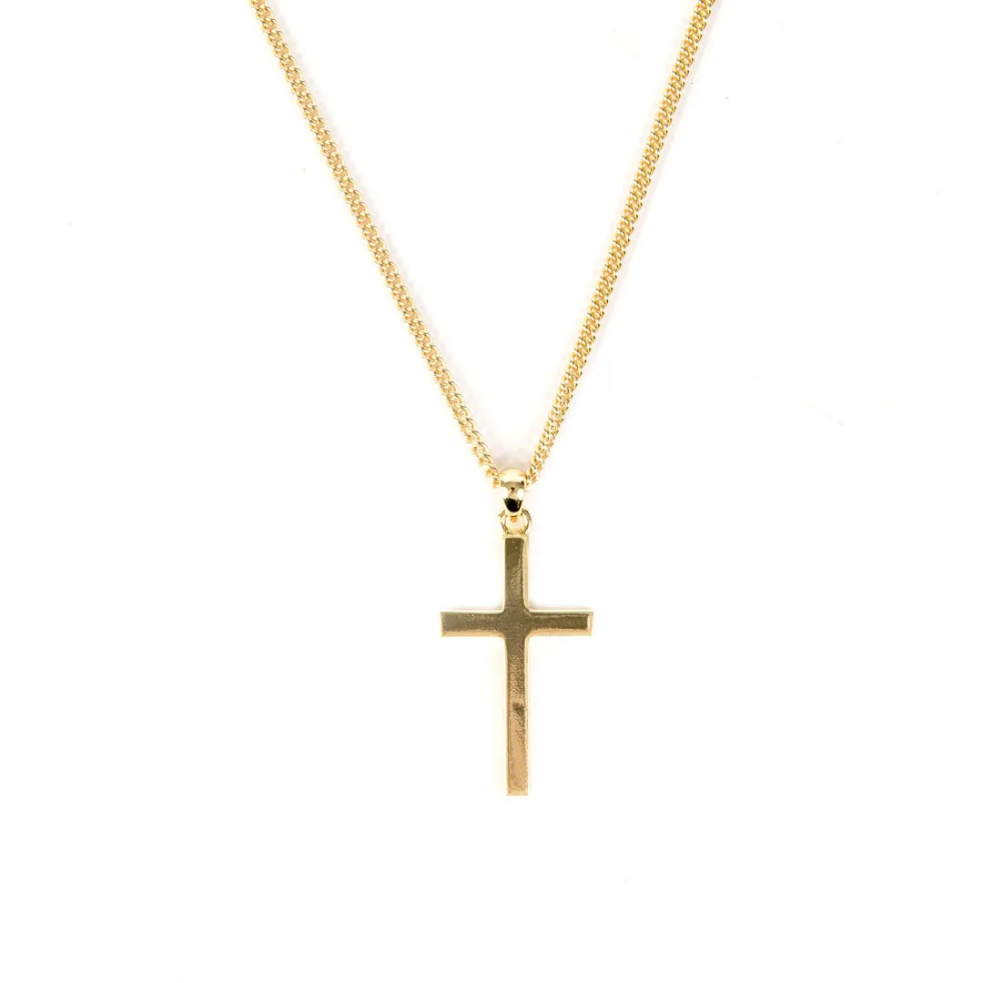 Gold Cross Necklace