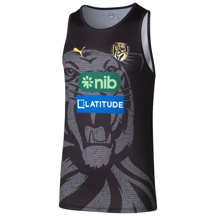Richmond Tigers 2025 Mens Training Singlet