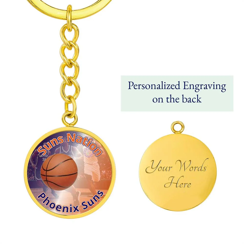Suns Nation Keychain